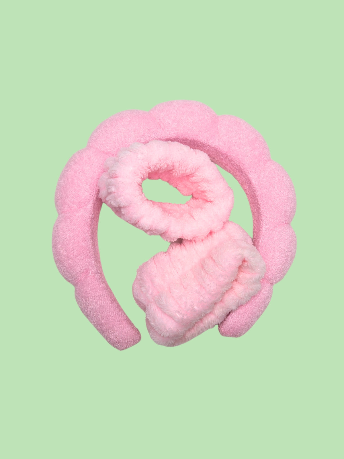 Hair Band & Wrist Cuffs Set