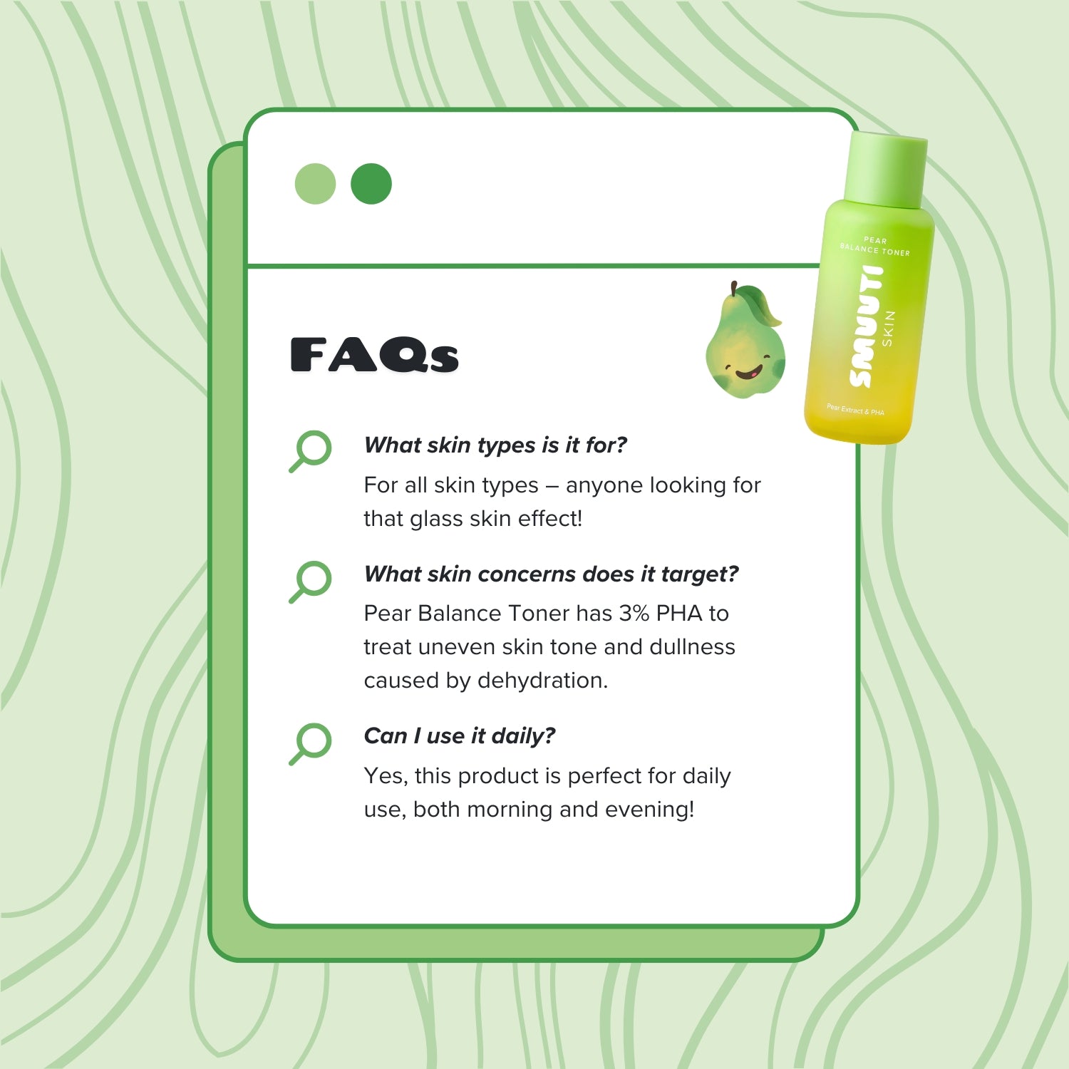 Pear Balance Toner