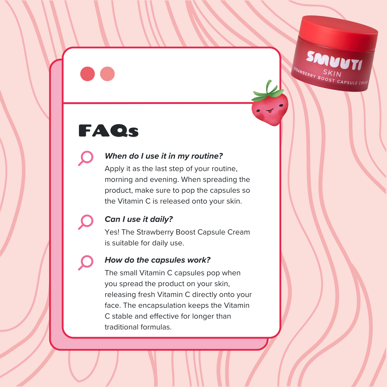 Strawberry Boost Capsule Cream