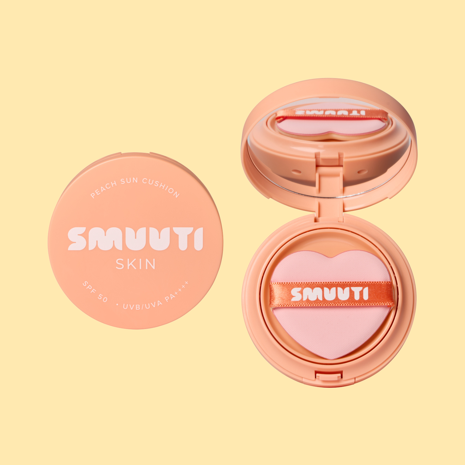 Peach Sun Cushion SPF50 PA++++