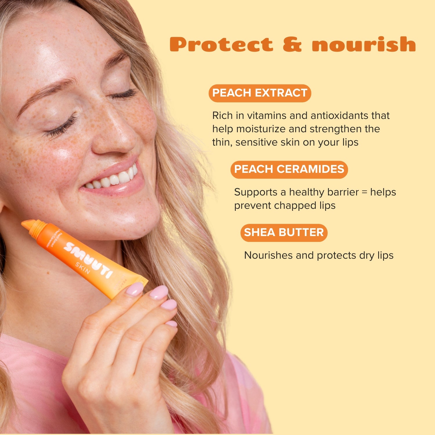 Peach Lip Mask