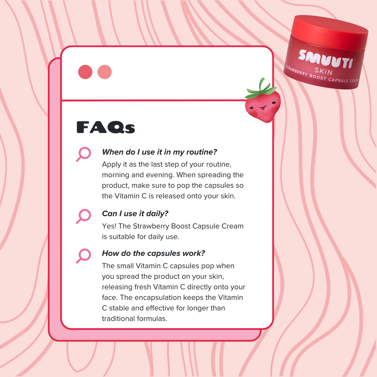 Strawberry Boost Capsule Cream