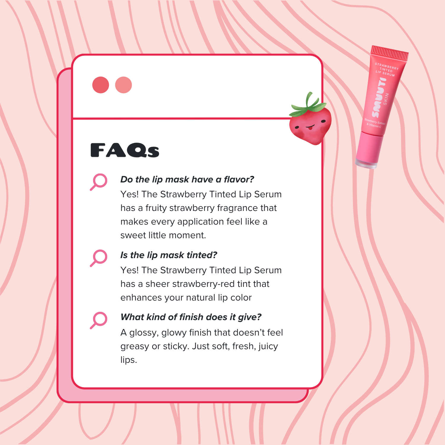 Strawberry Tinted Lip Serum