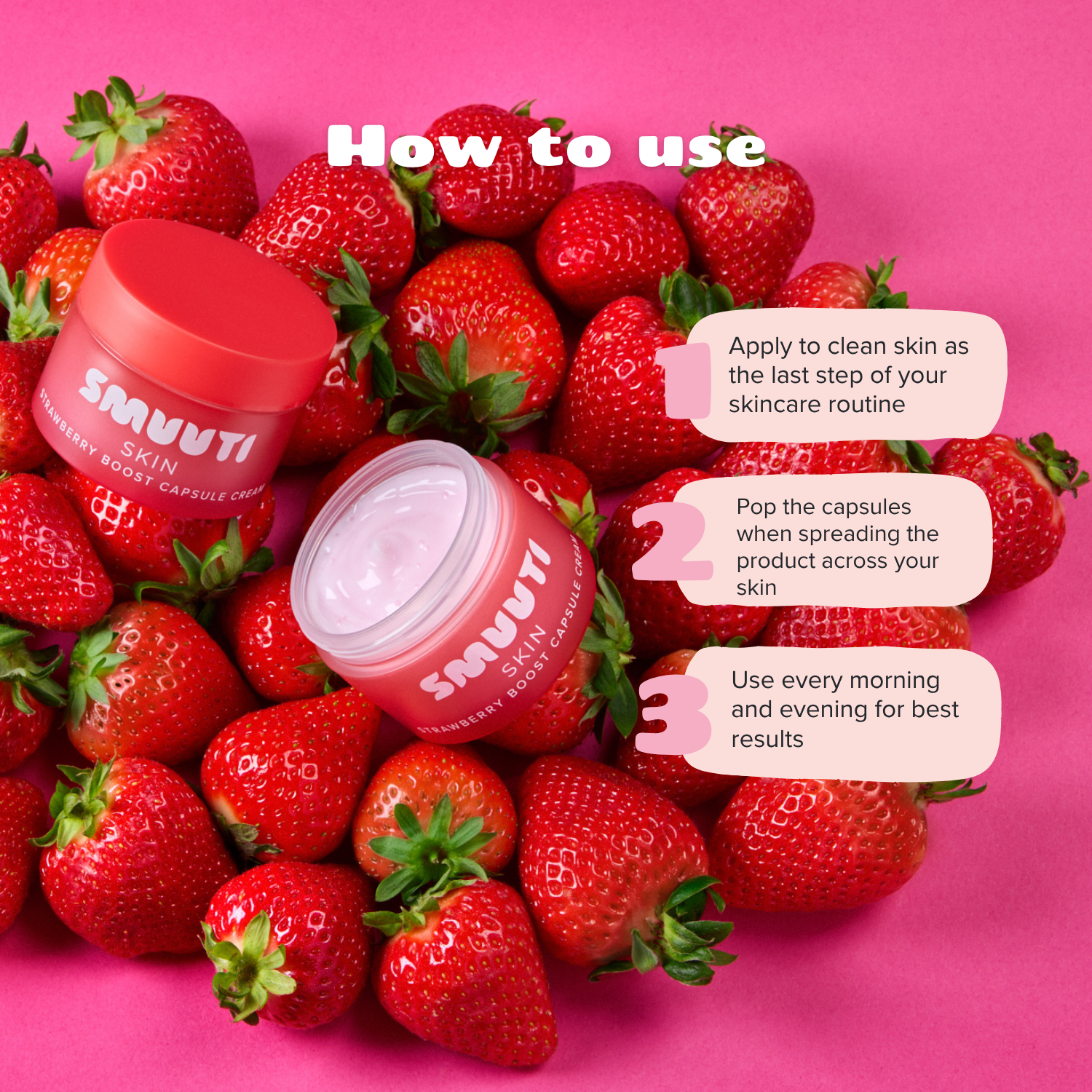 Strawberry Boost Capsule Cream