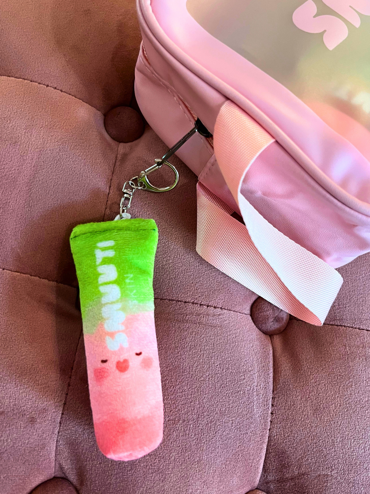 Watermelon Plushie Keychain
